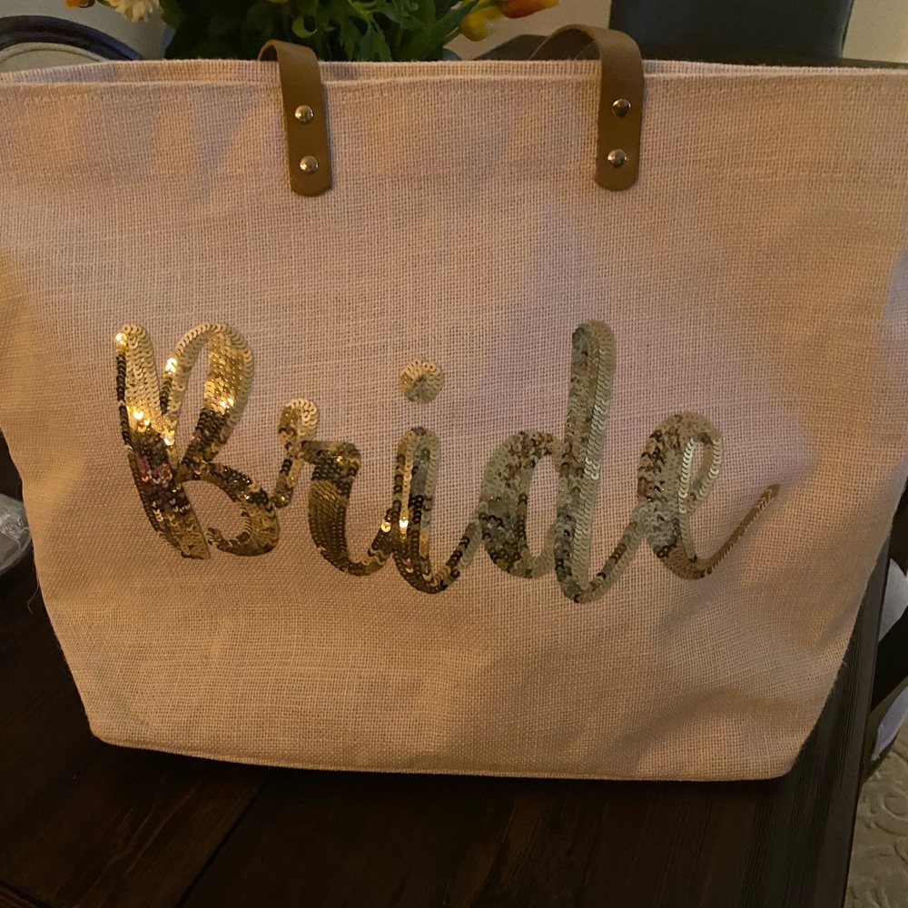 Canvas Bride Tote